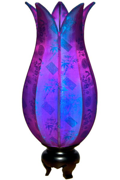 Flowering Lotus Table Lamp - Jewel