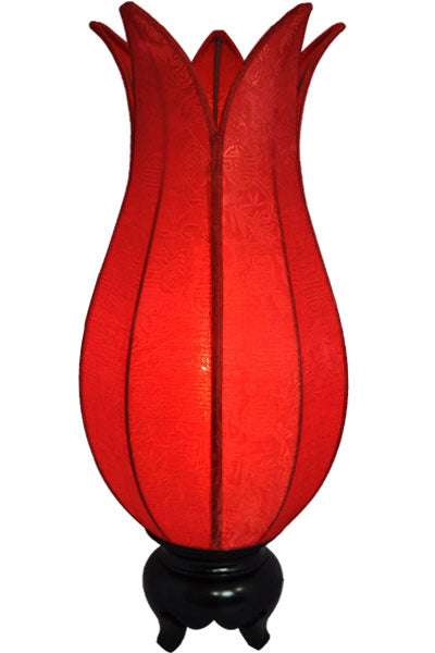 Flowering Lotus Table Lamp - Solar