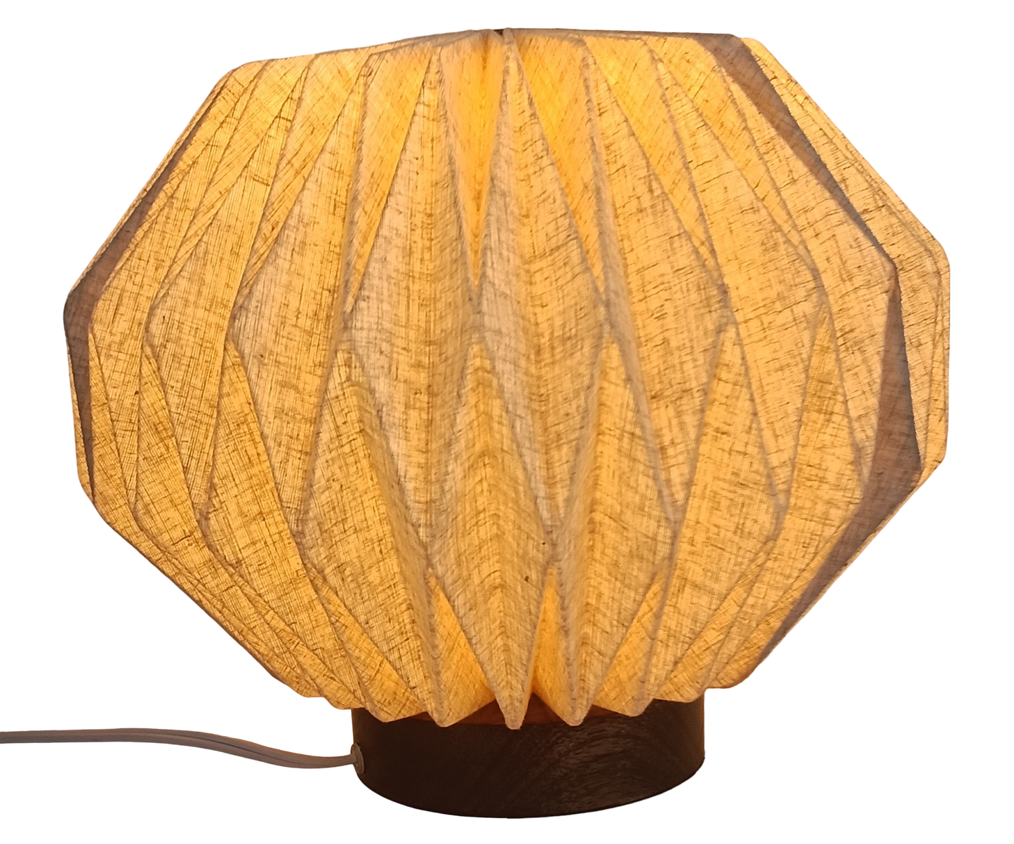 Hanging Linen Lamp - Koa Samui