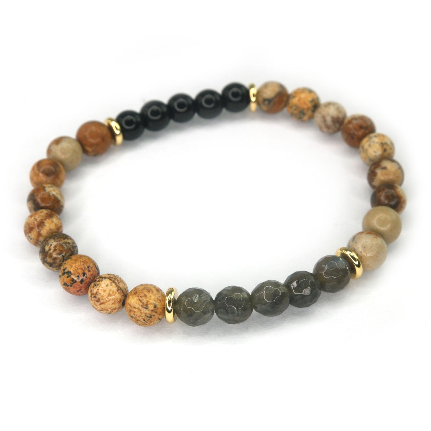 Stone Bracelet in Labradorite