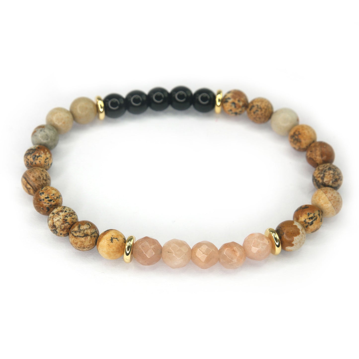 Stone Bracelet SS - Sunstone
