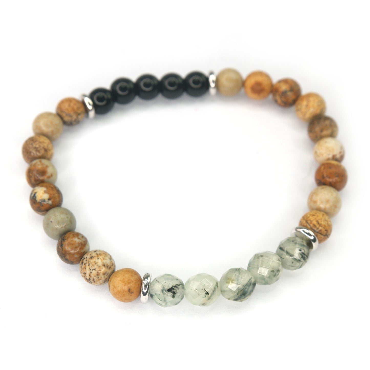 Stone Bracelet SS - Prehnite