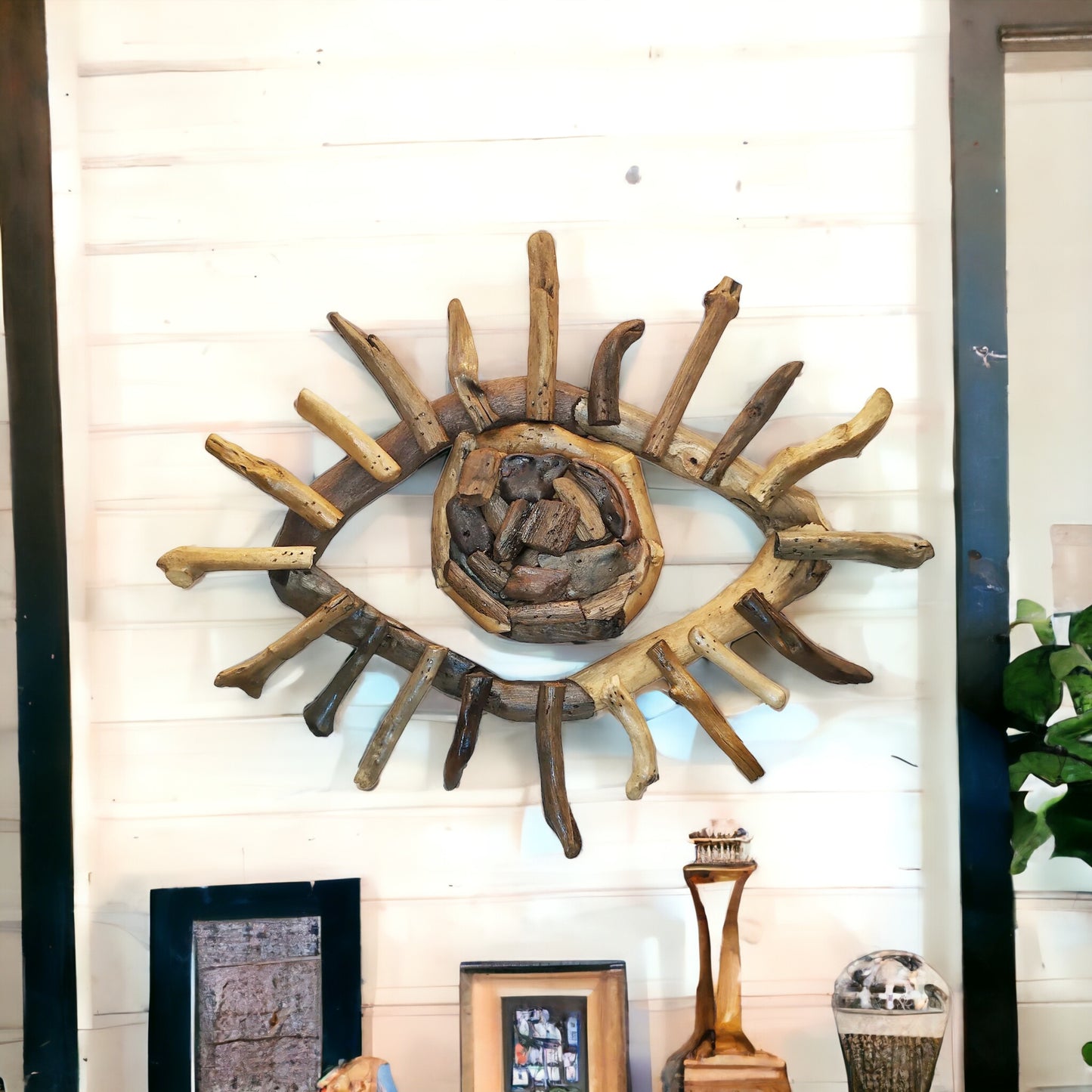Mod Eye - Driftwood Wall Art