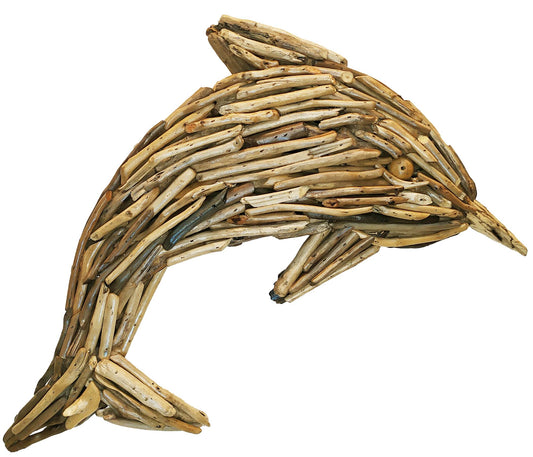 Dolphin - Driftwood Wall Art