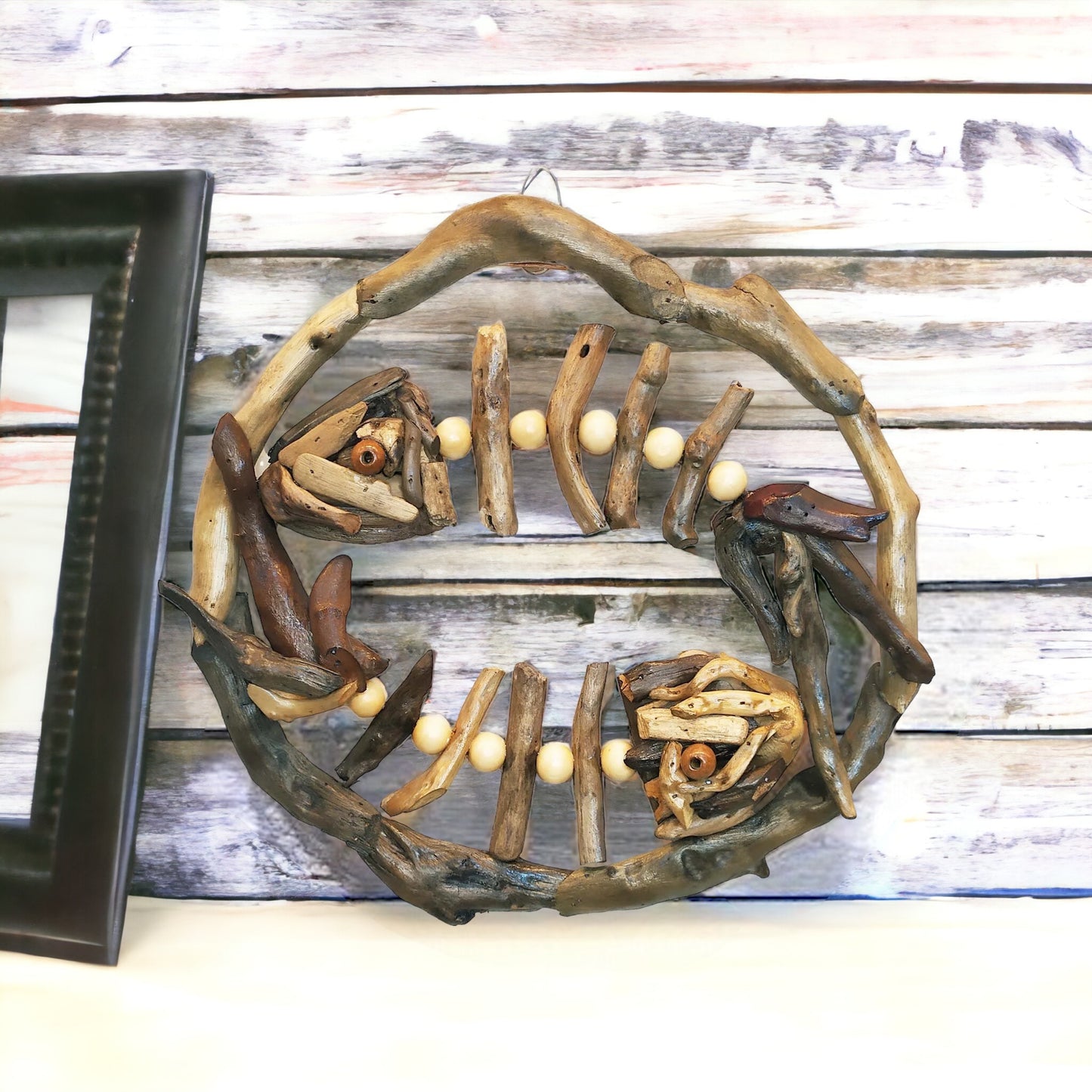 Fishbone - Driftwood Wall Art