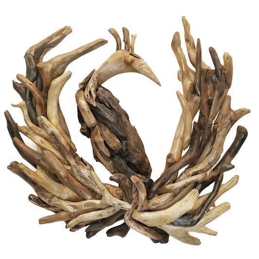 Peacock - Driftwood Wall Art