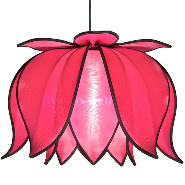 Hanging Blooming Lotus Lamp - Pink
