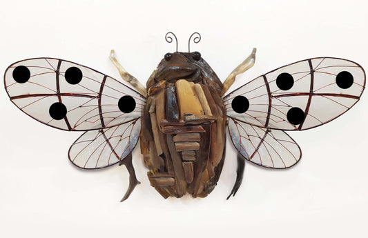 Animal Capiz Wall Art - Ladybug