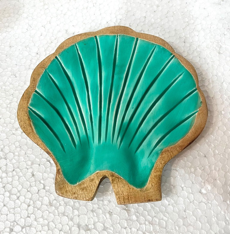 Tray, Mango Wood - Sea Shell