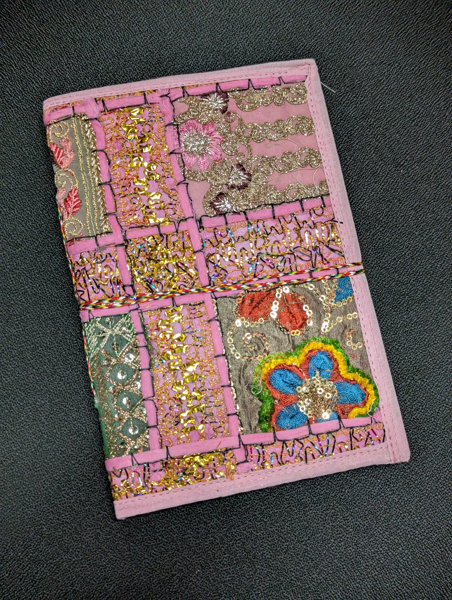 Rajastahni Patchwork Journal - Pink