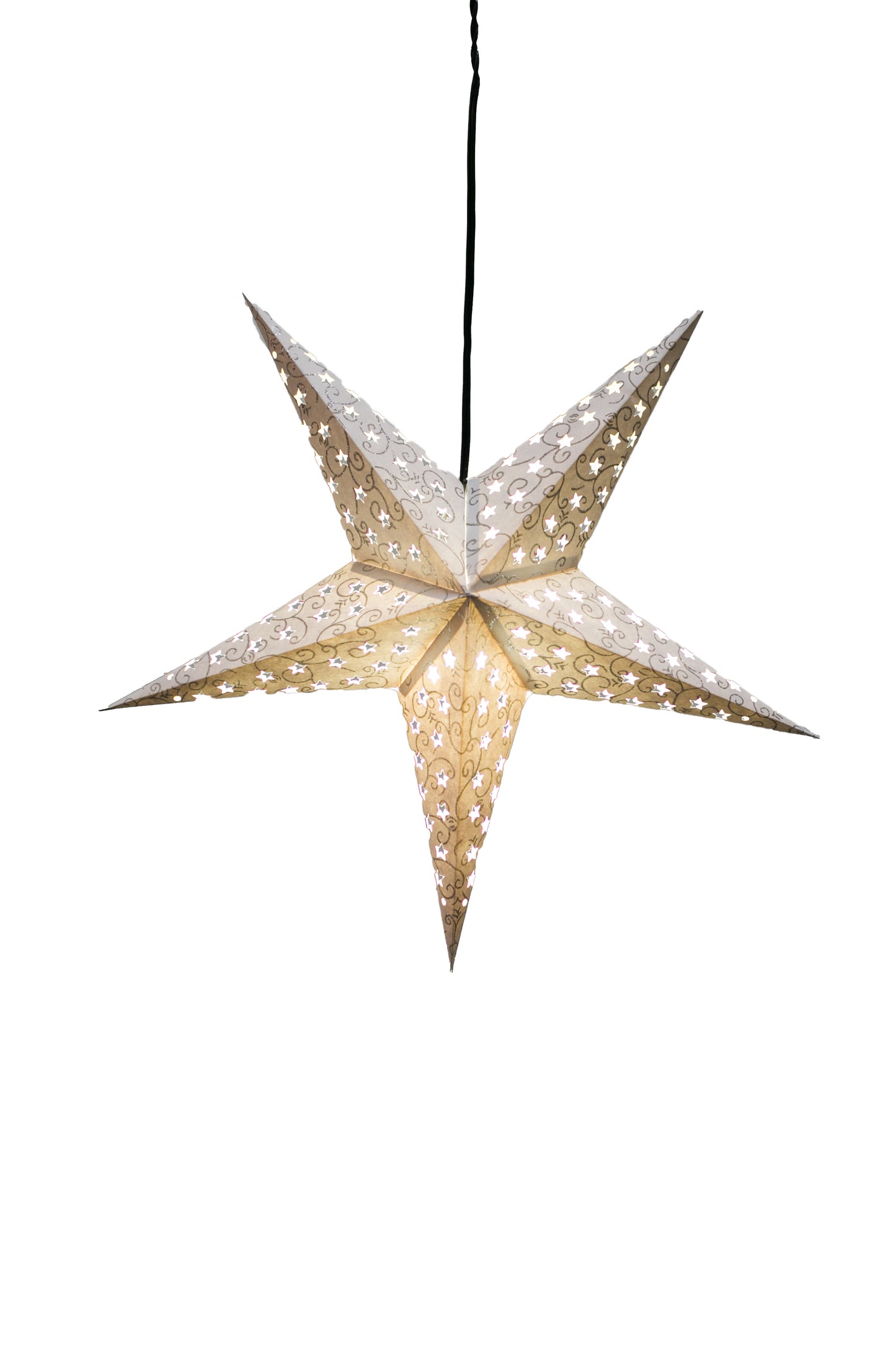 Om Paper Star Lantern - Winter Wonderland