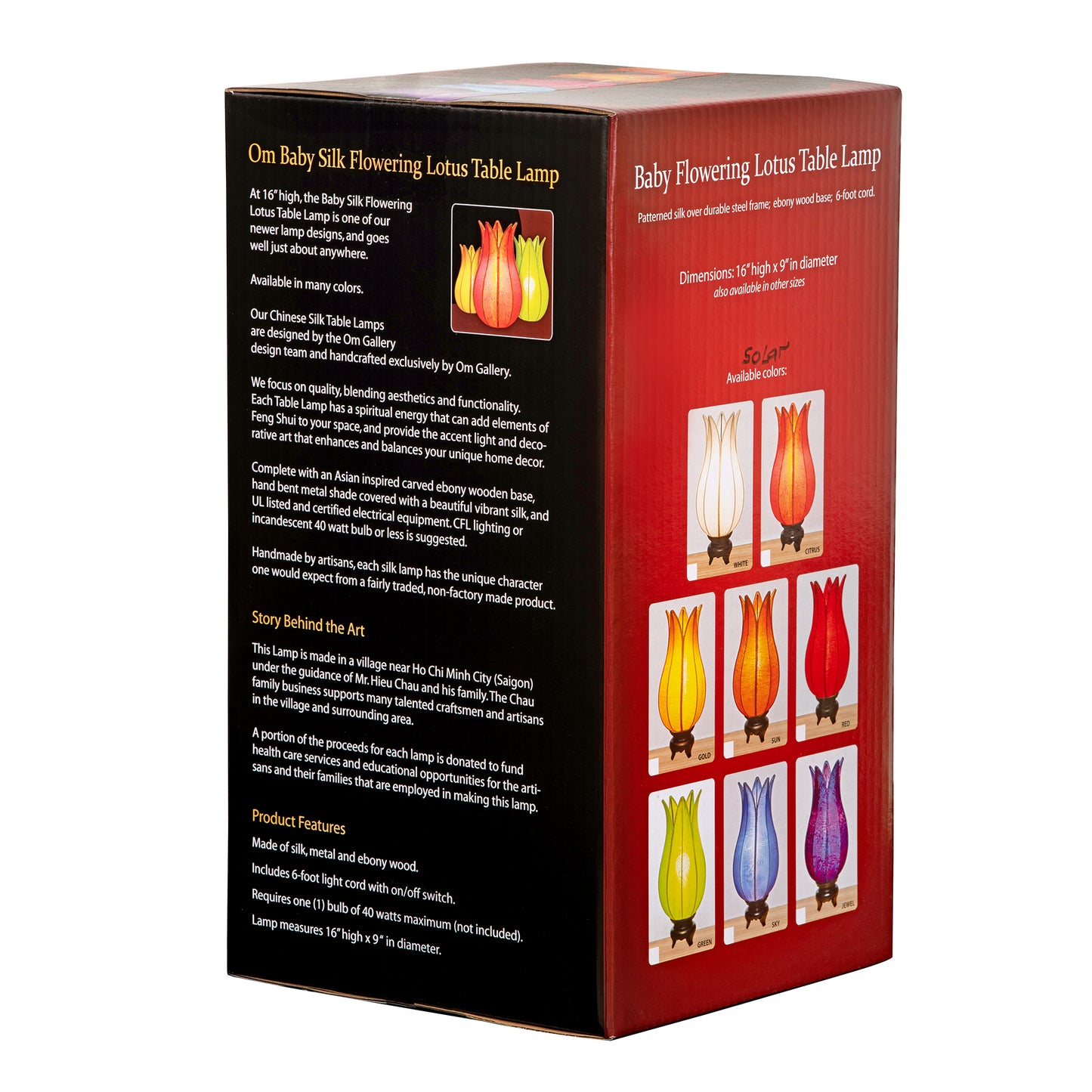 Baby Flowering Lotus Lamp Solar