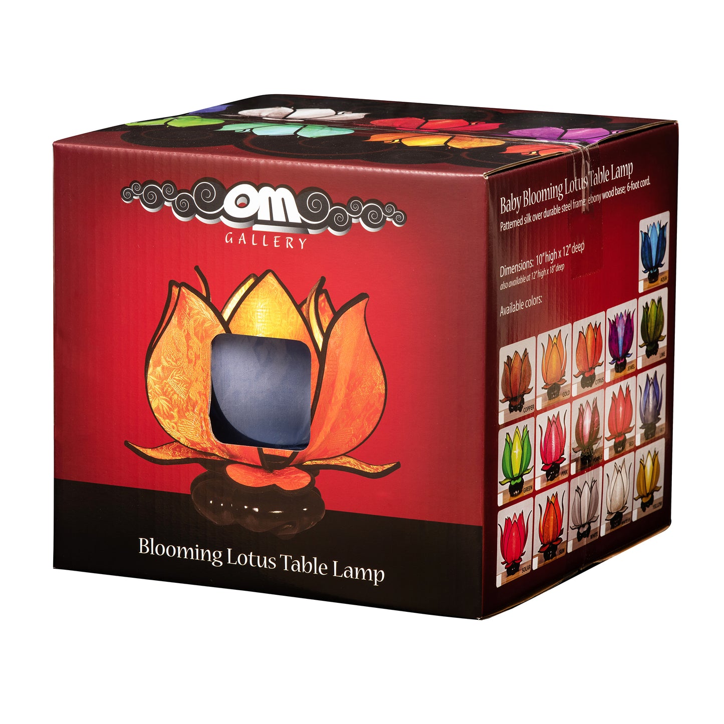 Baby Blooming Lotus Lamp - Aqua