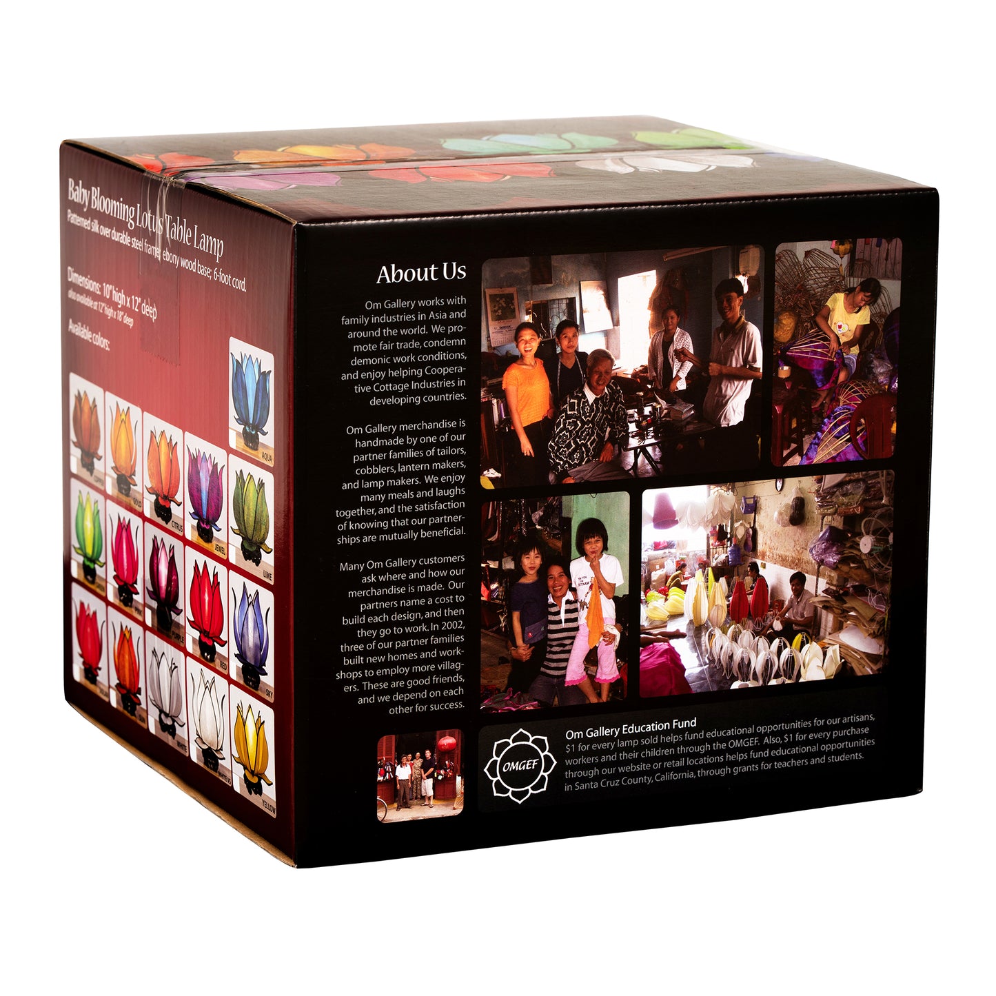 Baby Blooming Lotus Lamp - Green