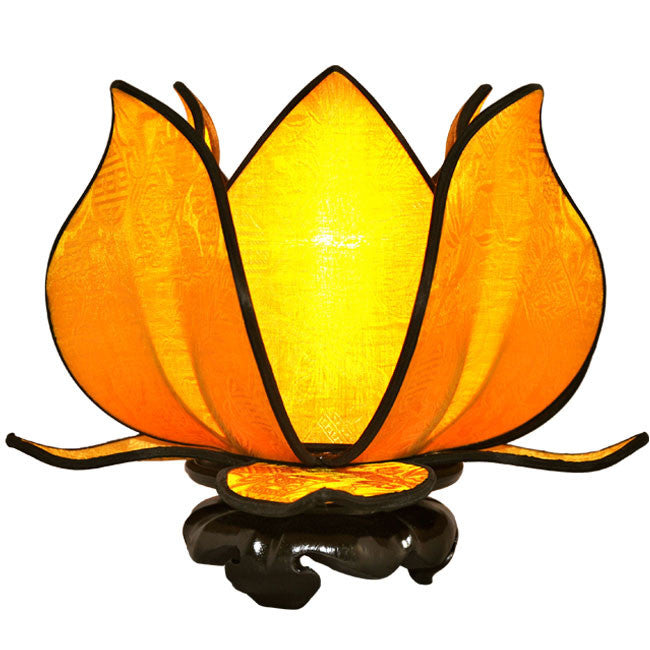 Baby Blooming Lotus Lamp - Gold - Om Gallery