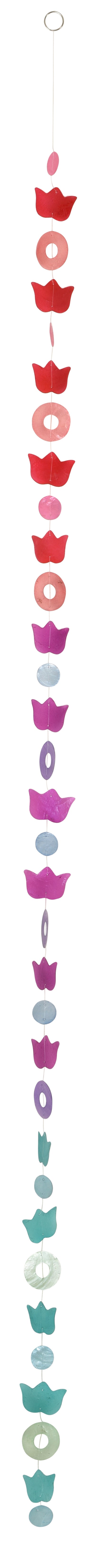 Capiz Shell Garlands - 4 Lotus Color Options