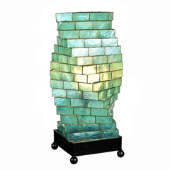 Capiz Twist Lamps