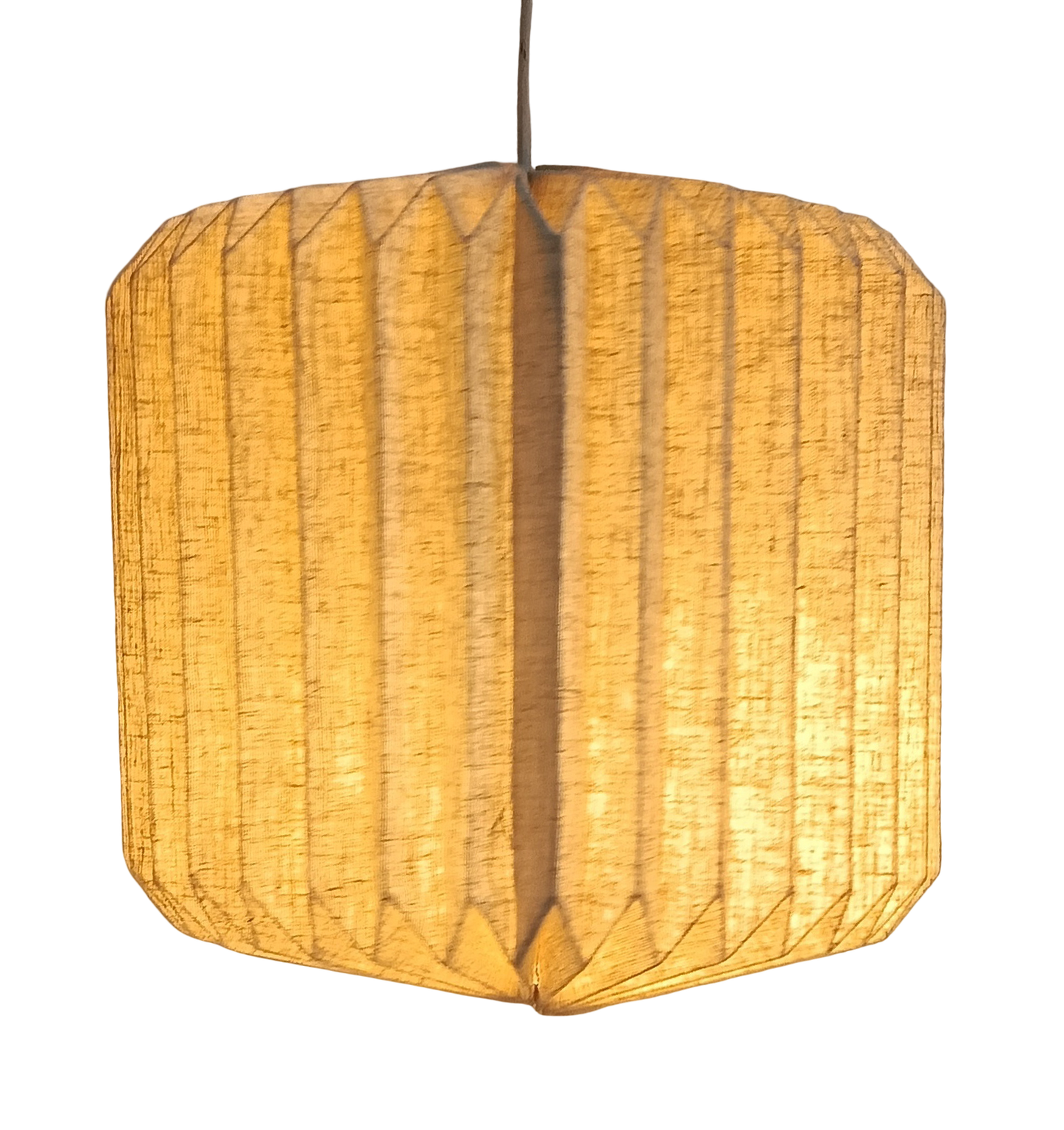 Hanging Linen Lamp - Lao