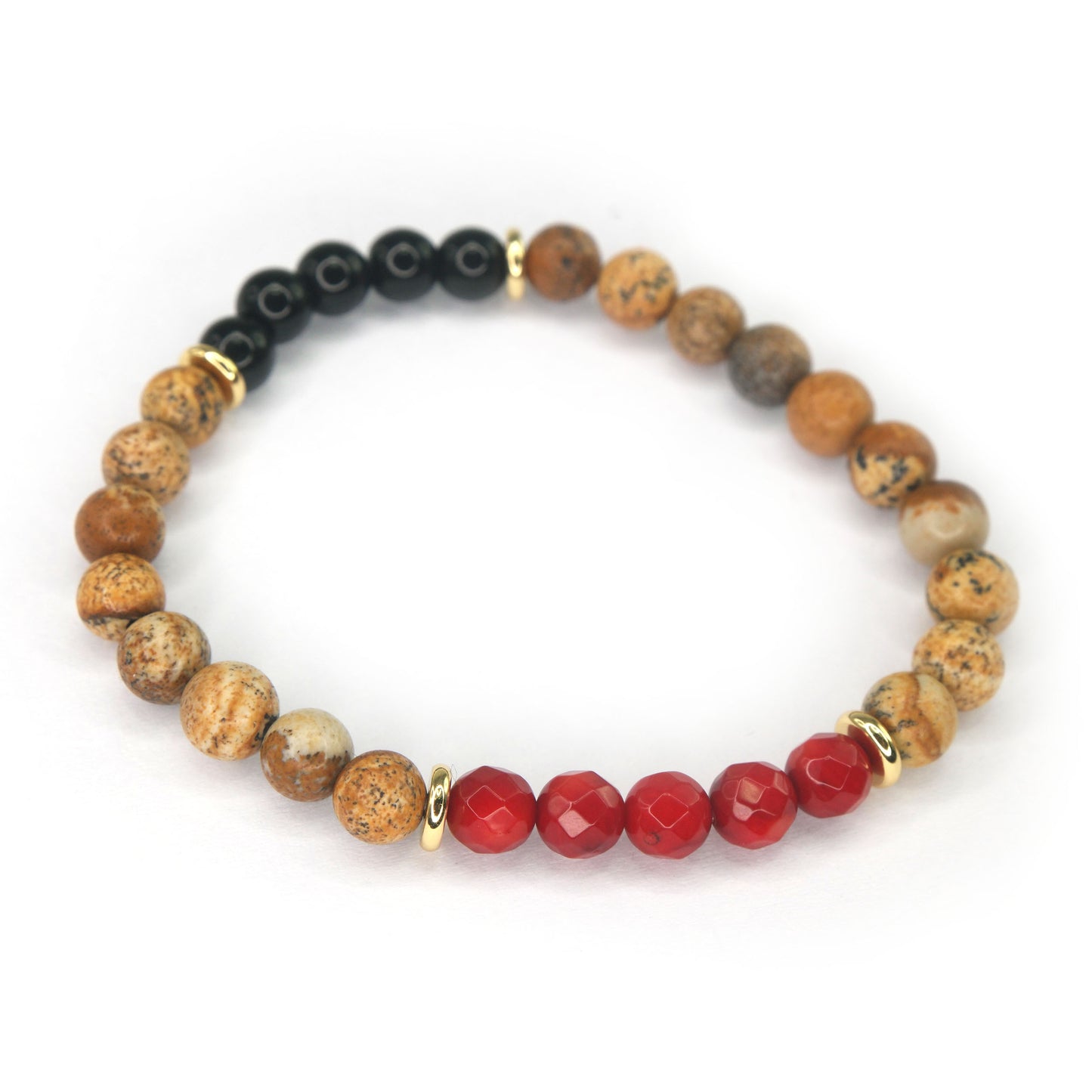 Stone Bracelet SS - Coral