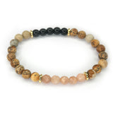 Stone Bracelet SS - Sunstone