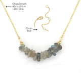 Healing Stones Necklace -  Labradorite