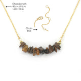 Healing Stones Necklace - Tiger's Eye