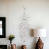 Capiz Lotus Chime - Natural