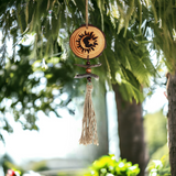 Celestial Hanging Pine Slice