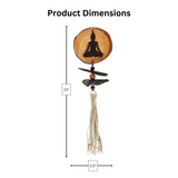 Yoga Hanging Pine Slice