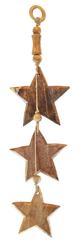 Hanging Three Stars Ornament