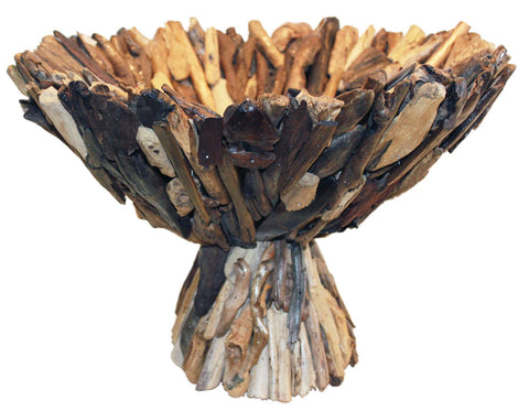 Driftwood Chalice Fruit Bowl