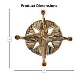 Wheel of Dharma - Driftwood Wall Art