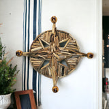 WHEEL OF DHARMA - DRIFTWOOD WALL ART