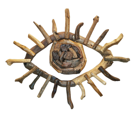 Mod Eye - Driftwood Wall Art