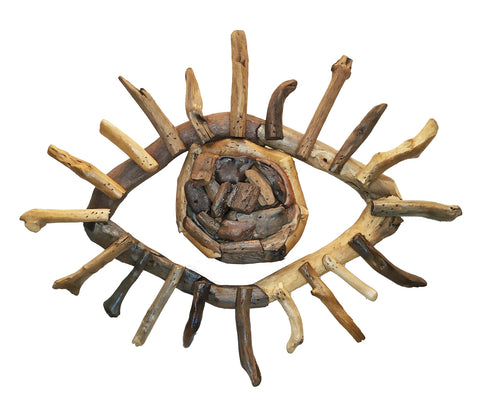 Mod Eye - Driftwood Wall Art
