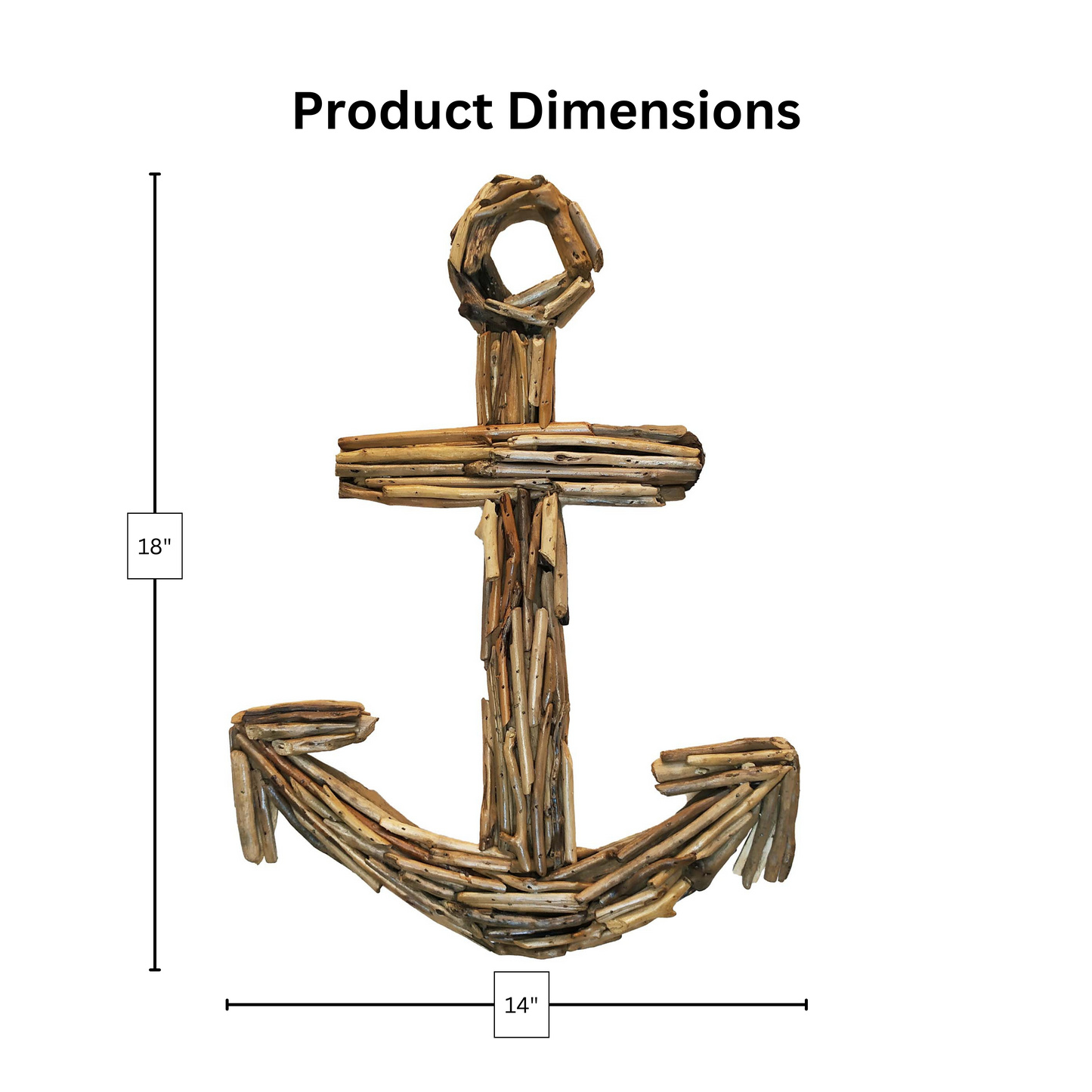 Anchor - Driftwood Wall Art