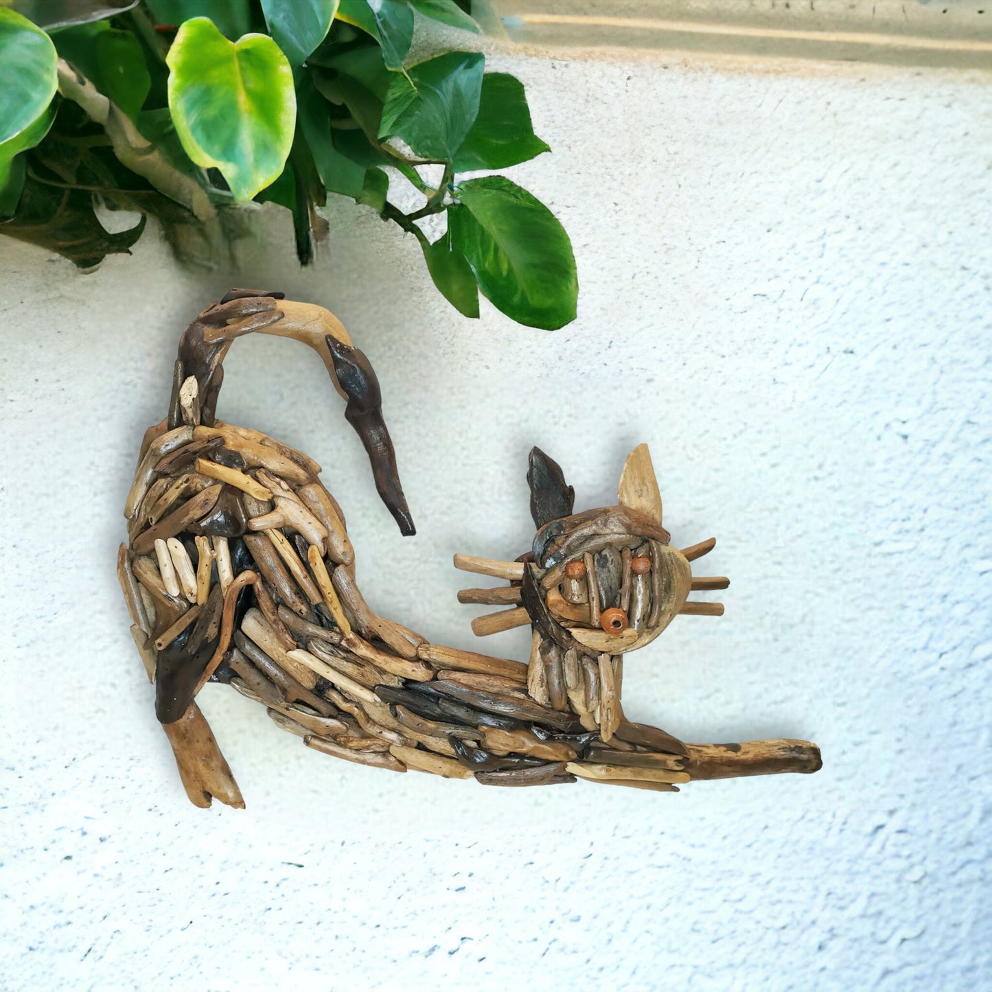 Cat - Driftwood Wall Art