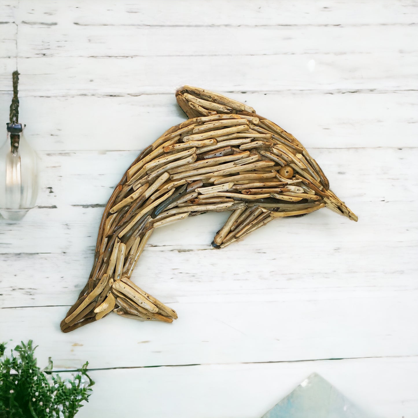Dolphin - Driftwood Wall Art