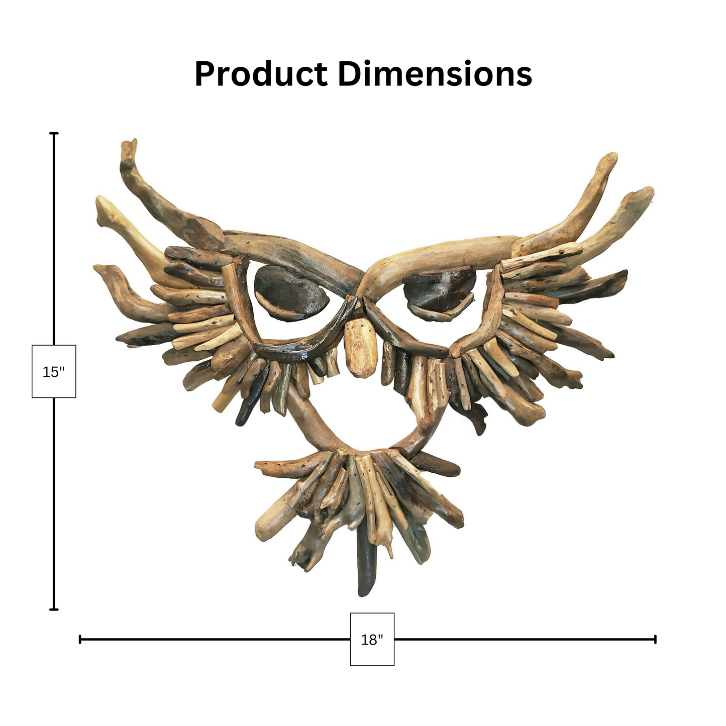 Owl - Driftwood Wall Art