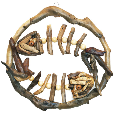 FISHBONE - DRIFTWOOD WALL ART