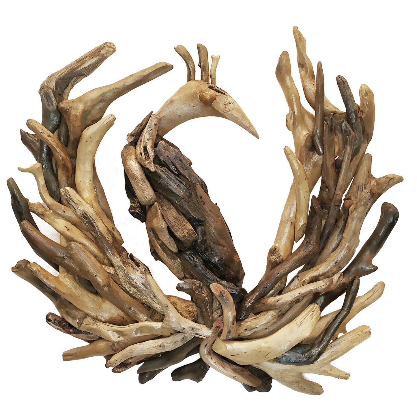 Peacock - Driftwood Wall Art