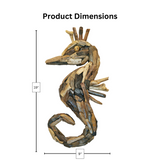 Seahorse - Driftwood Wall Art