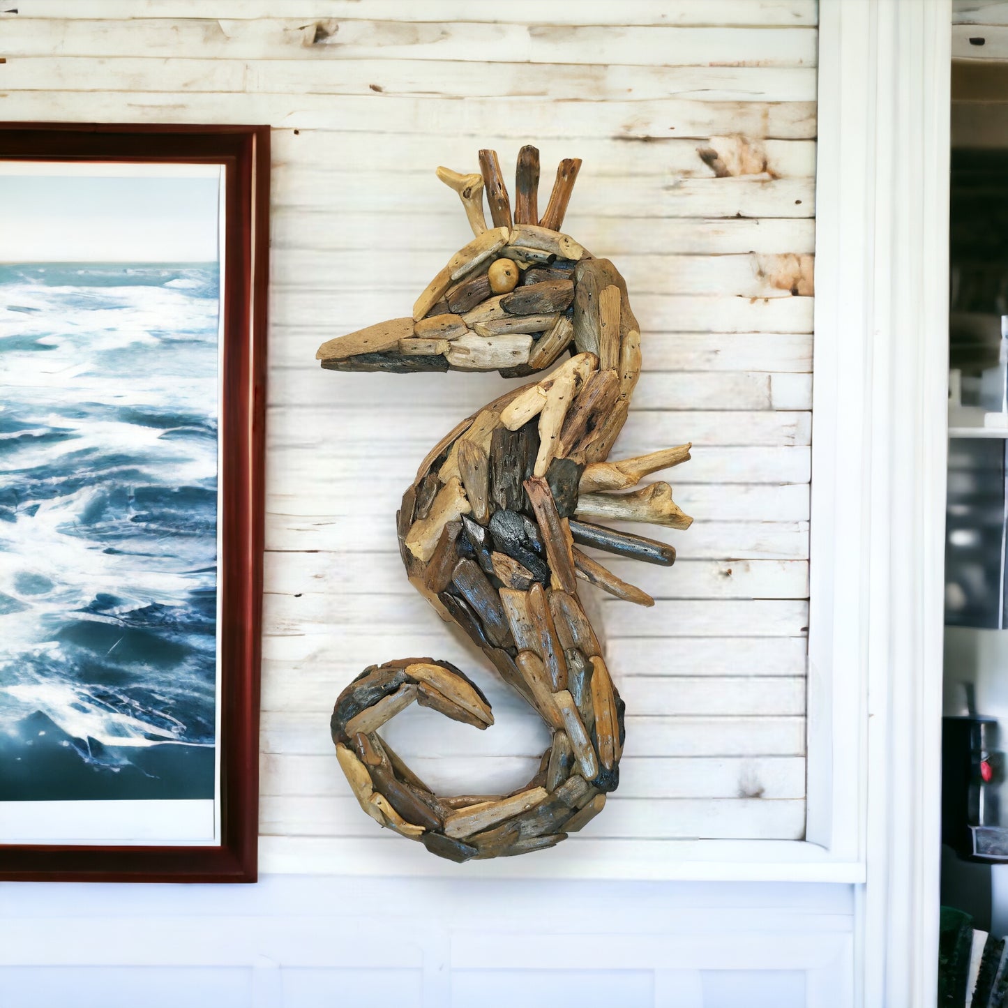 Seahorse - Driftwood Wall Art