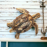 MOTHER TURTLE - DRIFTWOOD WALL ART