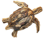 MOTHER TURTLE - DRIFTWOOD WALL ART