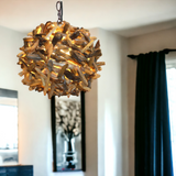 Driftwood Hanging Ball Lamp