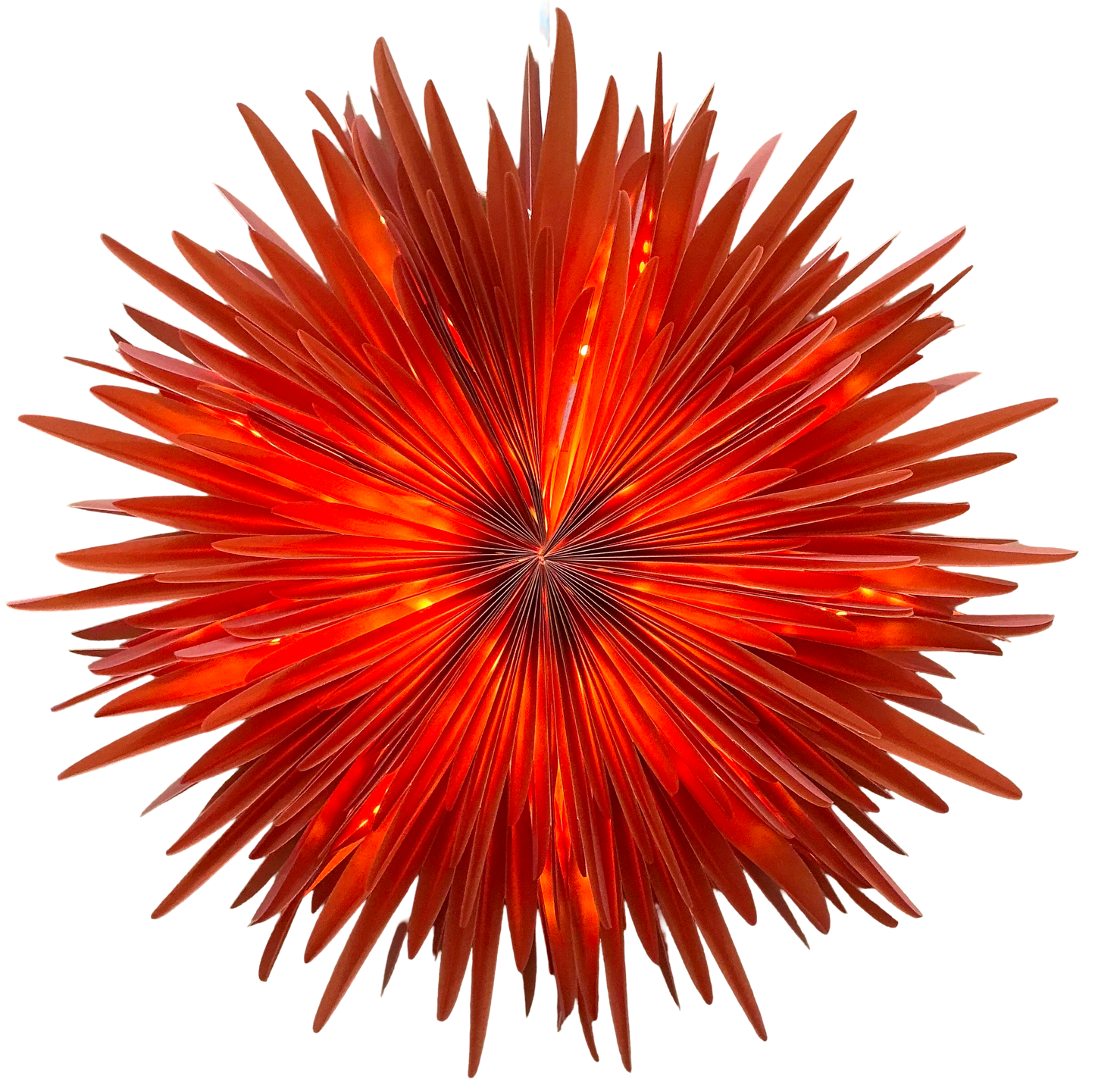 Finmari Snowflake Lamp - Orange