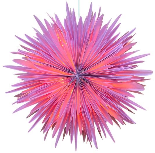 Finmari Snowflake Lamp - Purple