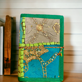Rajastahni Patchwork Journal - Green