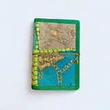 Rajastahni Patchwork Journal - Green